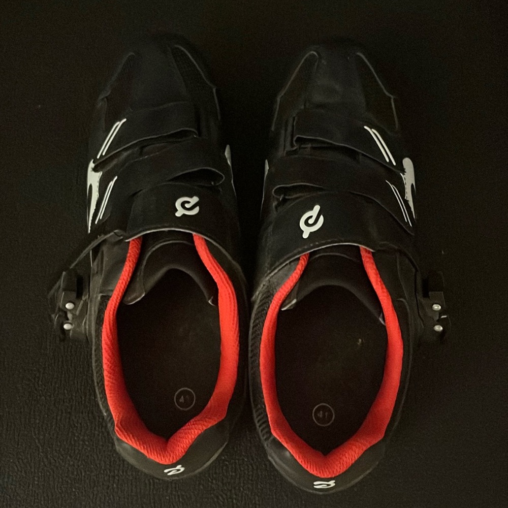 Peloton Cycling Bike Shoes Black Unisex Size 41 Men’s 8 Women’s 10 PL-SH-B-41